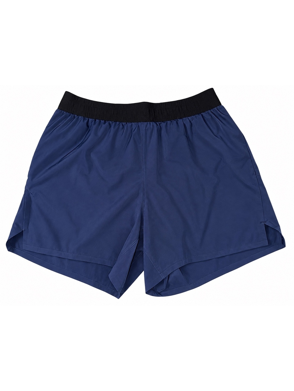 All in Motion Women’s Running Athletic Shorts Navy Blue Size M Stretch Lined - Picture 1 of 5